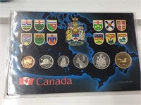 1989 Ultra Heavy Cameo Canadian 6 Coin Set