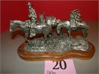 PEWTER FIGURINE "THE OUTFITTER" BY PHELPS