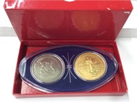 1967 Confederation Medallions - contains gold &