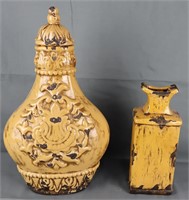 Vintage Mid Century Modern Pottery Ceramic Jug
