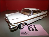 1957 PLYMOTH FURY MODEL CAR