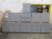 GHI / PACIFIC GRAY 20' KITCHEN CABINET SET