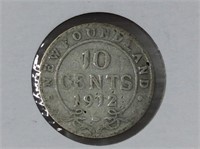 1912 Newfoundland 10 cent (g)