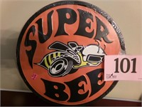 SUPER BEE TIN SIGN
