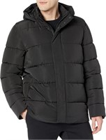 Men's Puffer Jacket Black  X- Large