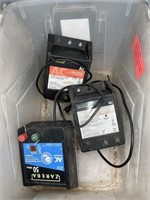 3 AC FENCE CHARGERS
