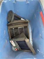 3 SOLAR FENCE CHARGERS