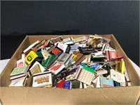 Flat of Vintage Advertising Matchbook Covers