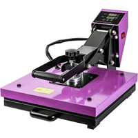 WELBEST Heat Press Machine 15x15", Purple