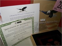 NRA CIVIL WAR AMERICAN LEGENDS SHADOWBOX WITH