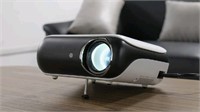 HAPPRUN H1 LED Projector, With Projector Screen