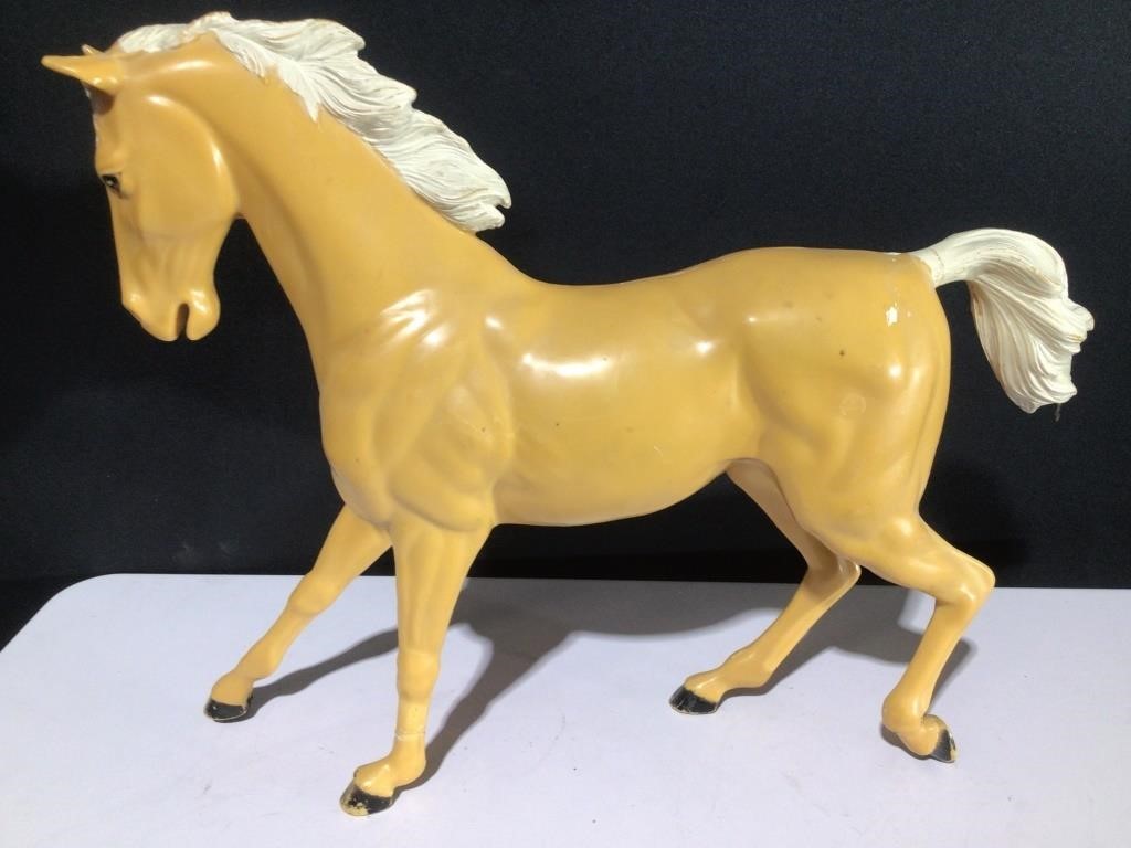 1966 Marx Johnny West Flame Horse Figure
