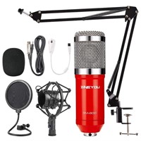 ZINGYOU Condenser Microphone Bundle, BM-800 Mic Ki
