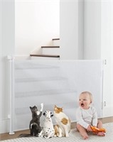 TE6554  Cumbor Retractable Baby Gates for Stairs