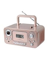 Portable Stereo CD Player with AM/FM Radio and Cas