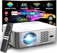 CIBEST New Gloris G1  Android TV Projector 4K Supp