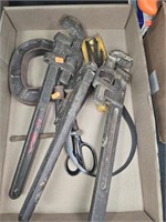 PIPE WRENCHES, C-CLAMP