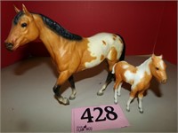 PAIR OF BRYAR HORSES