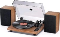 1 by ONE Record Player, Hi-Fi System Bluetooth Tur