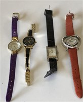 Ladies Wrist Watches Untested AS IS