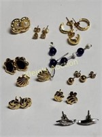 estate lot of 10 pairs of earrings all nice!