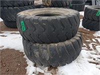 (2) 20.5 x 25 Tires