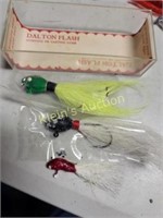 3 Dalton Flush Fishing Lures Mint In Box