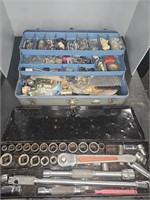 (2) METAL TOOLBOXES WITH CONTENTS