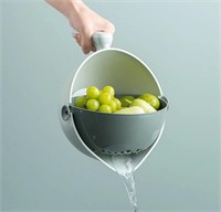 New BayTera 2 in 1 Colander and Bowl Strainer For