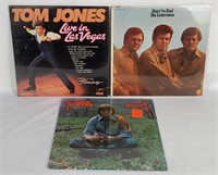 3 Vtg Sealed Lp's - John Denver, Tom Jones