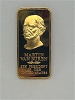 Vintage 1984 1oz President Ignot Van Buren
