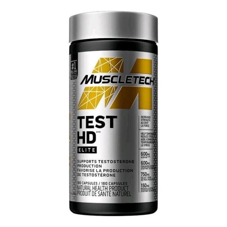 Muscletech Test HD Elite 180 Count (EA3)