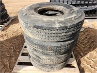 (4) Goodyear 10.00R15TR Tires w/ Tubes