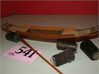 WOODEN GONDOLA WITH BUMPERS