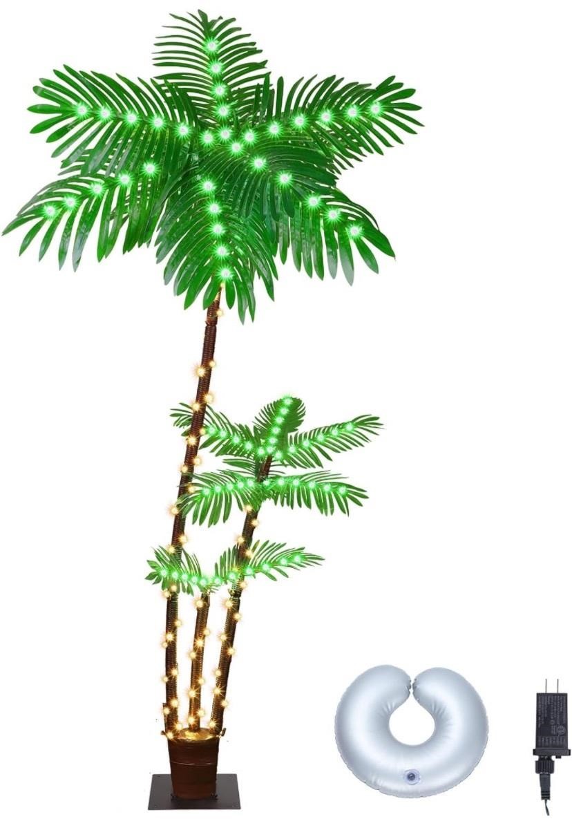 Retail$100 Lighted Palm Tree