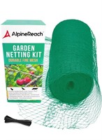 AlpineReach Garden Netting 7.5 x 65 ft Heavy Duty