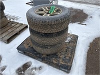 (3) 255/70R17 Tires w/ Rims