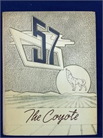 1957 Uvalde High School Coyote Yearbook