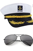 Adult Yacht Boat Ship Sailor Captain Costume Party