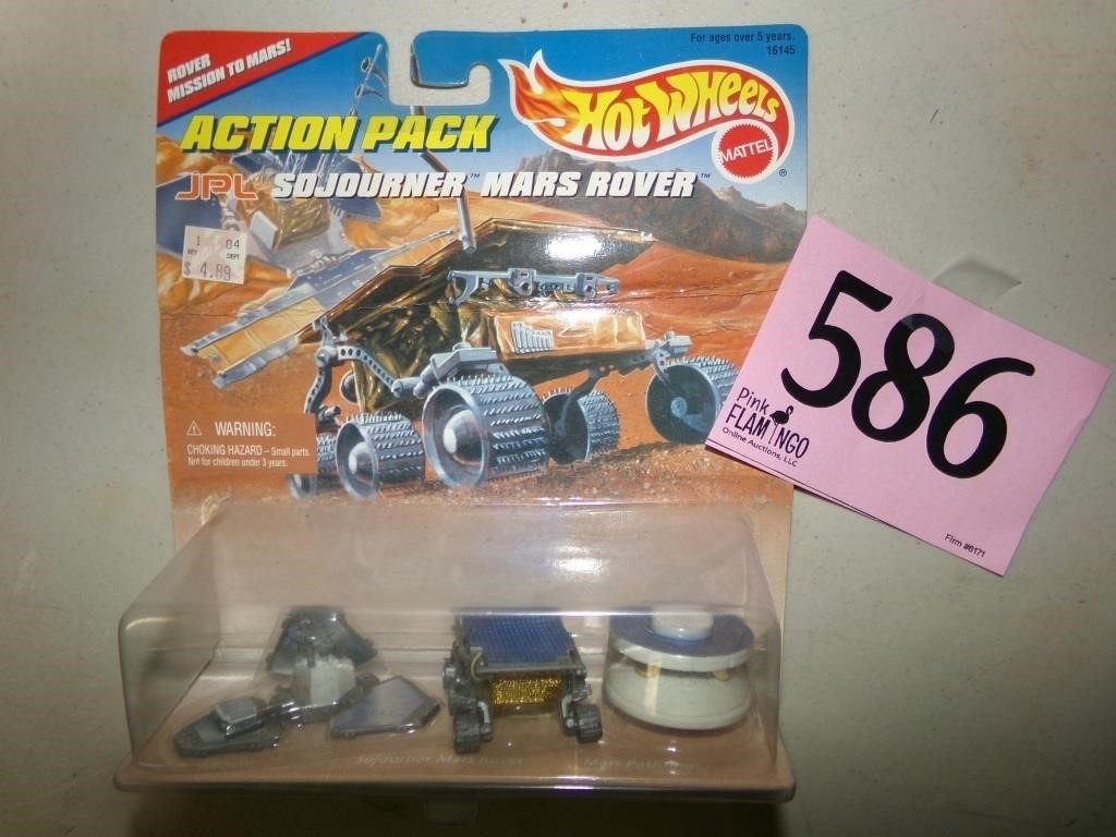 ACTION PACK MARS ROVER HOTWHEELS