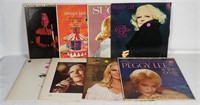 8 Assorted Peggy Lee Records