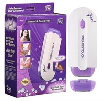 Rechargeable Finishing Touch Hair Removal Device