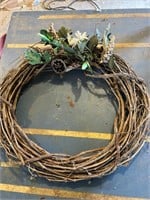 Wooden Wreath Decoration