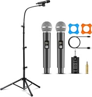 Bietrun Wireless Microphone WXM31- with Mic Stand