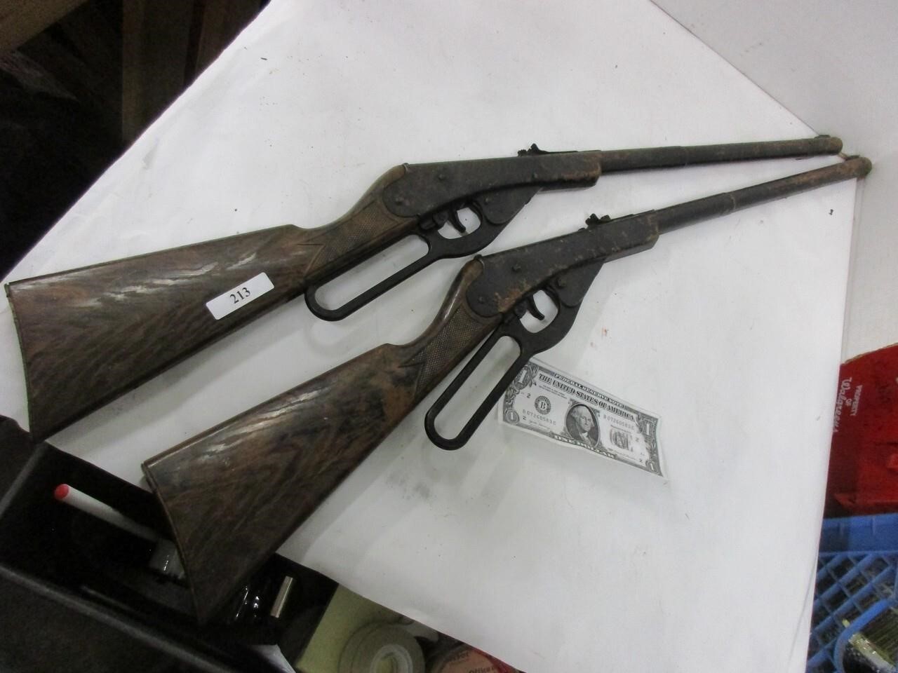 Two vintage daisy BB guns