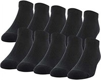 R6015  Gildan Low Cut Socks, 10 Pairs