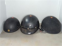 (3) HELMETS