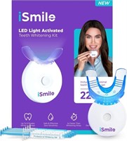iSmile Teeth Whitening Kit - LED Light, 35% Carbam