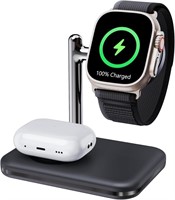 2 in 1 Charger Stand for Apple Watch and AirPods,