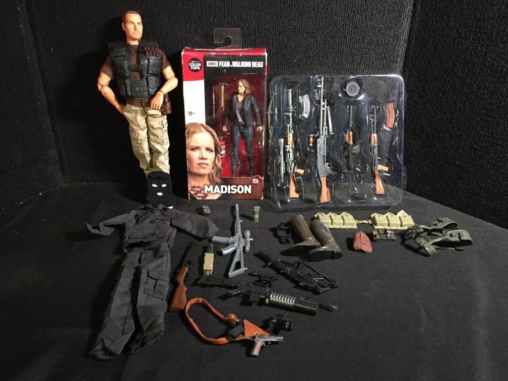 Walking Dead and Action Figure